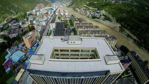 航拍民院 A B 区